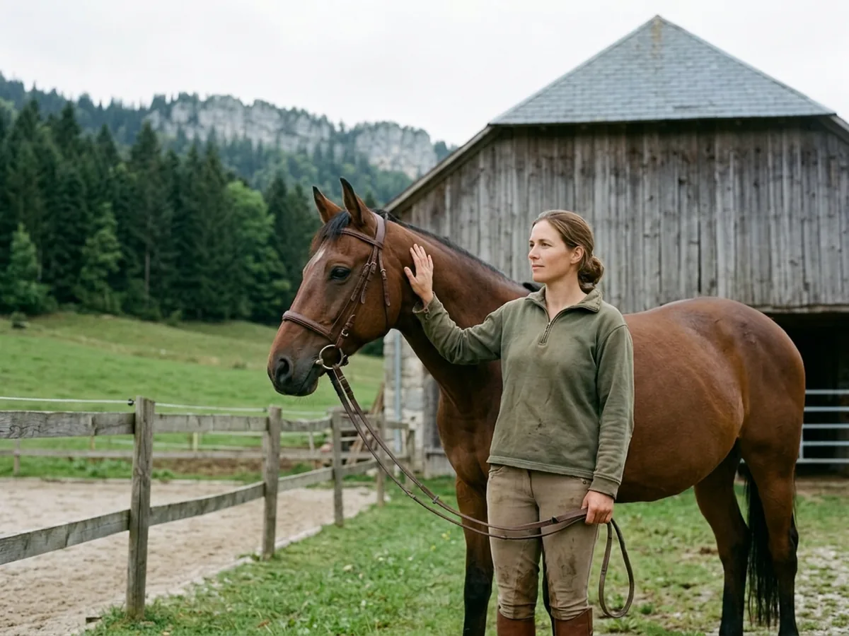 Cours d'équitation à Vulbens, Haute-Savoie